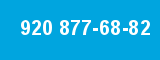 920 877-68-82 920 877-68-82